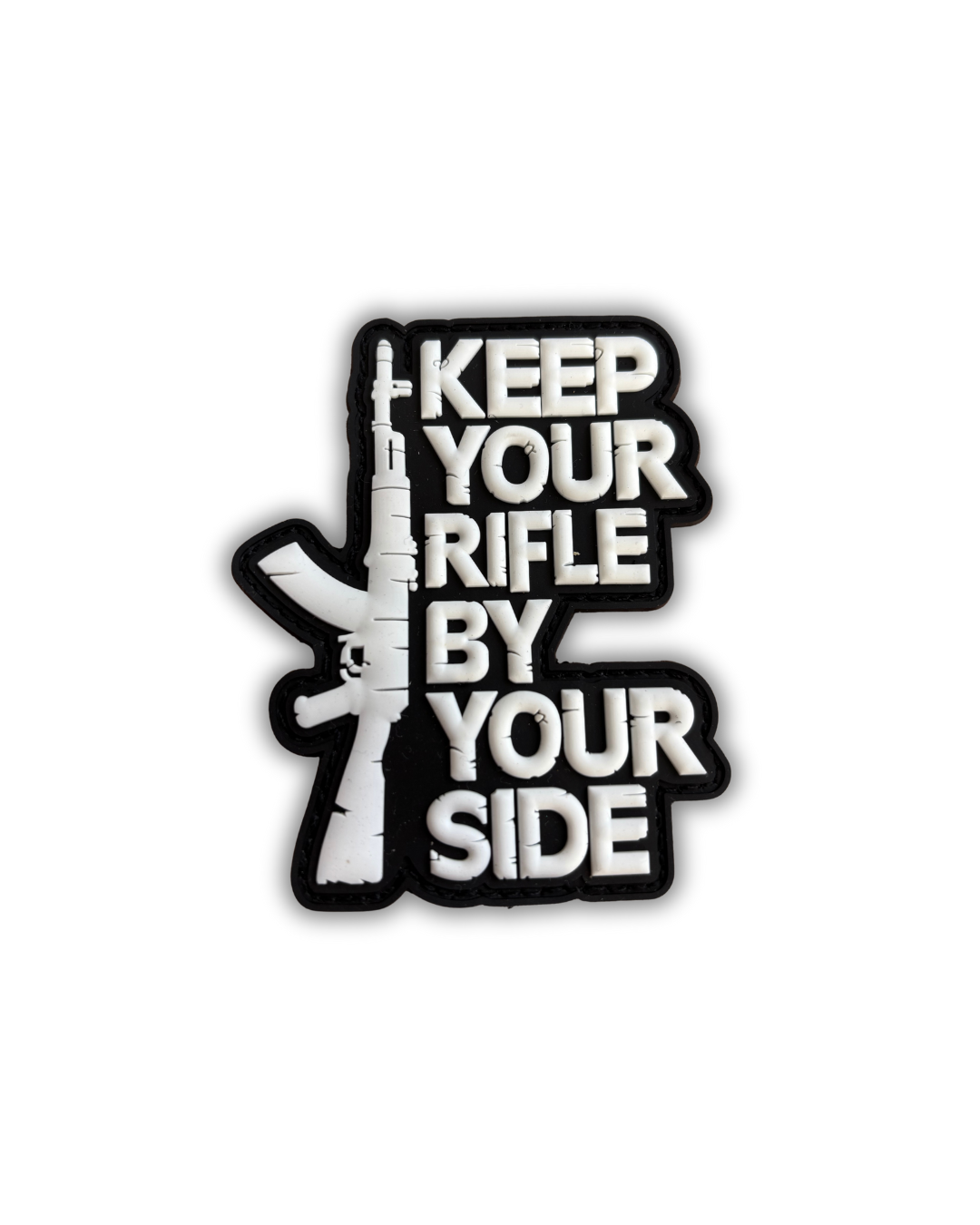 Rubberpatch "Keep your....."