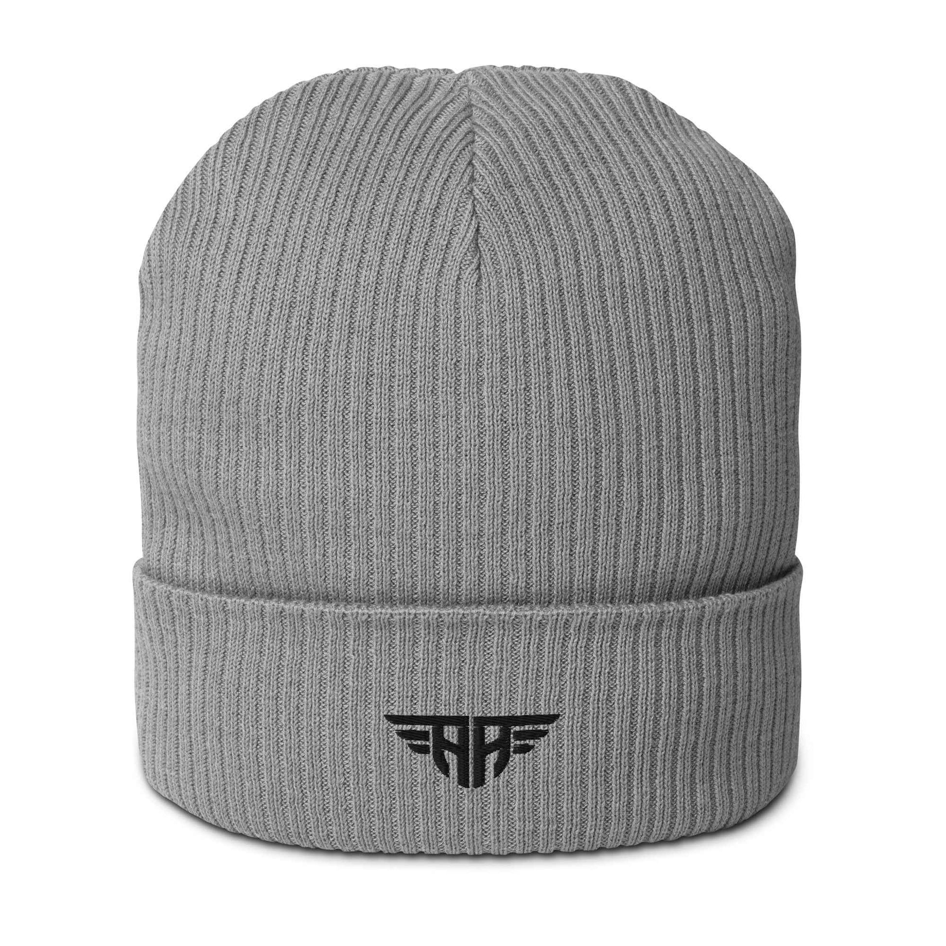 Gerippte Bio-Beanie
